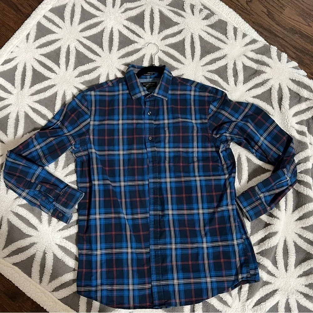 Banana Republic Plaid Shirt - Size Large
